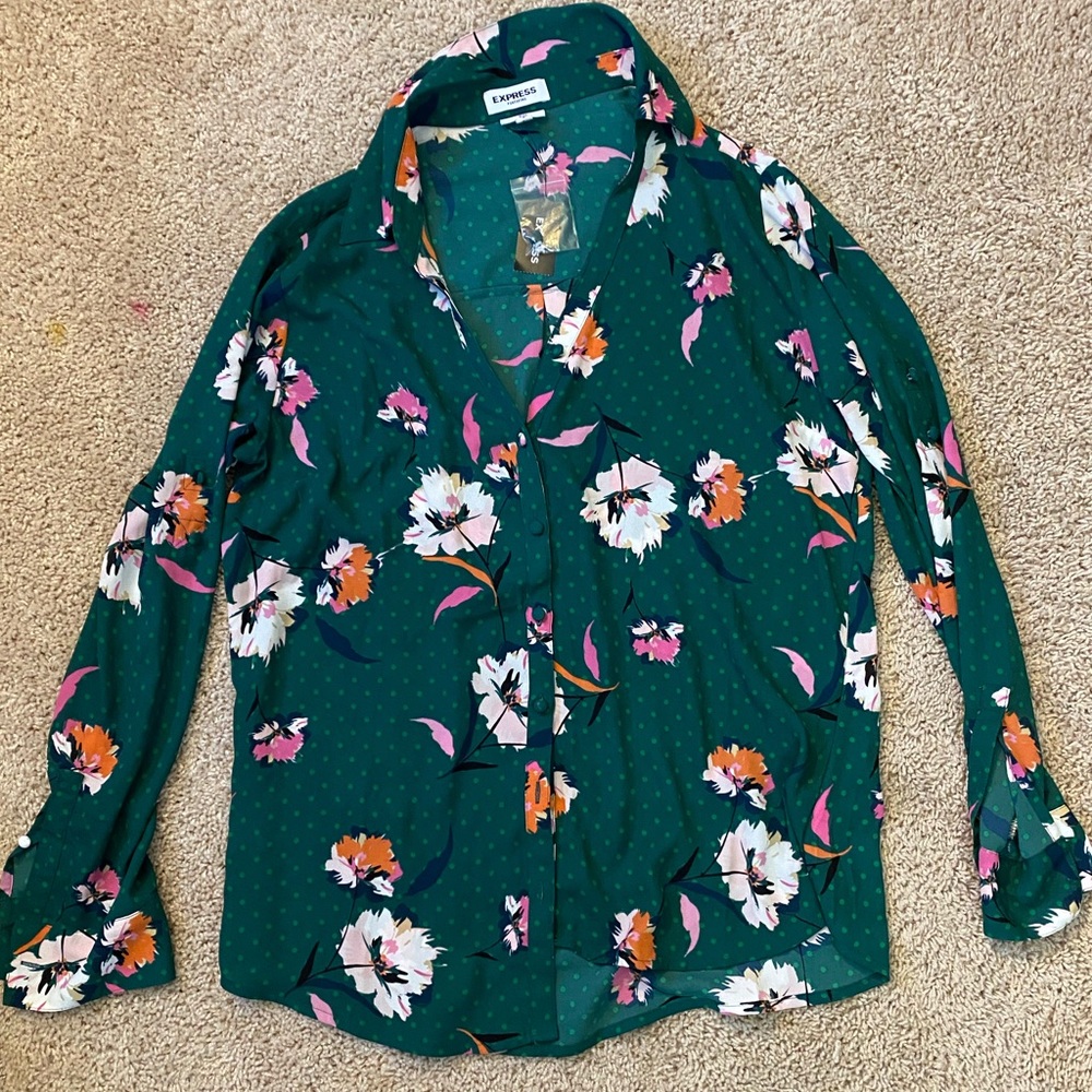 Express Portofino Blouse NWT